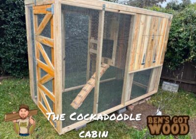 Cockadoodle Cabin, chicken coop