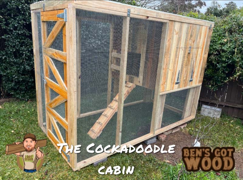 Cockadoodle Cabin, chicken coop