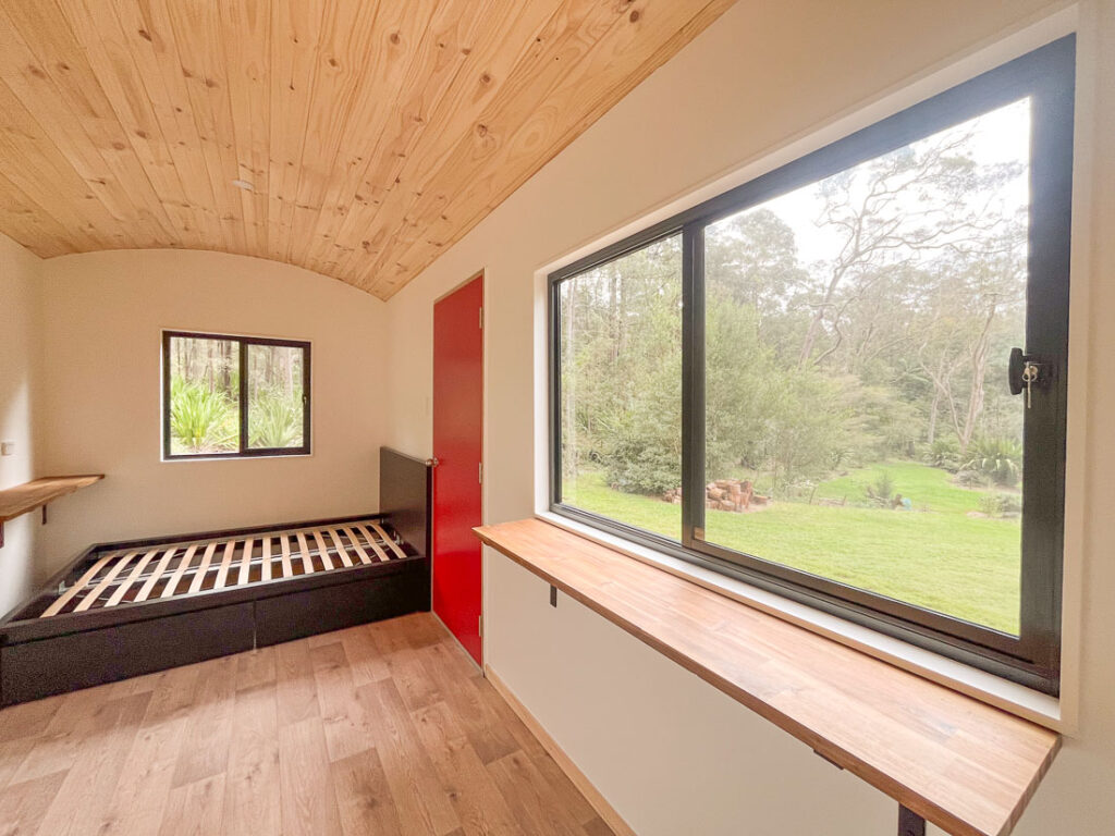 granny flats as an airbnb in australia - off grid tiny home with natural lighting